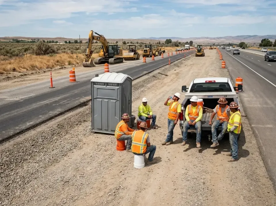 highway-road-construction-crew-007 — frequently asked questions, Porta Potty and Restroom Rentals in Bay St. Louis, MS